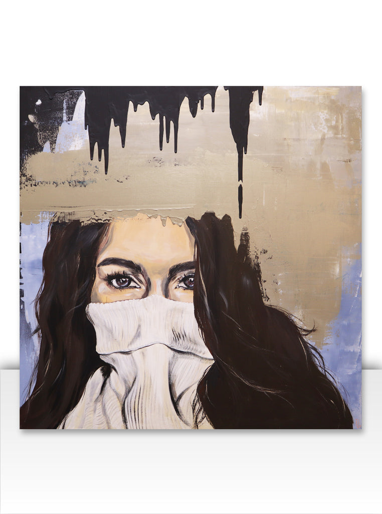 Don´t be shy - 100x100cm