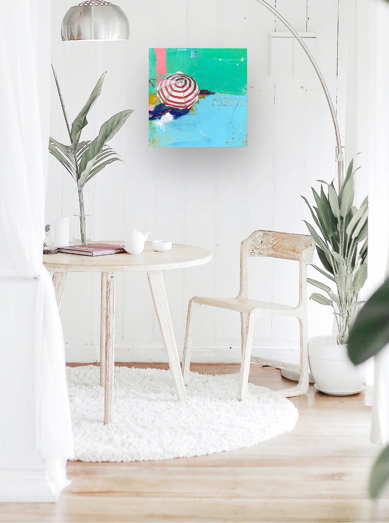 A Small Peace of Happiness   -  40x40cm