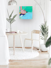 A Small Peace of Happiness   -  40x40cm