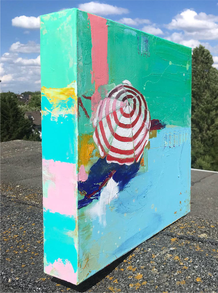 A Small Peace of Happiness   -  40x40cm