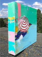 A Small Peace of Happiness   -  40x40cm