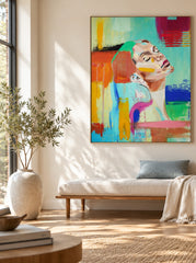 Close Your Eyes - 100x120cm