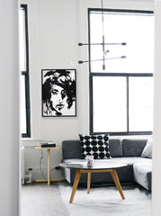 Back to Black - 50x70cm