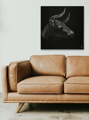 Bull - 80x80cm